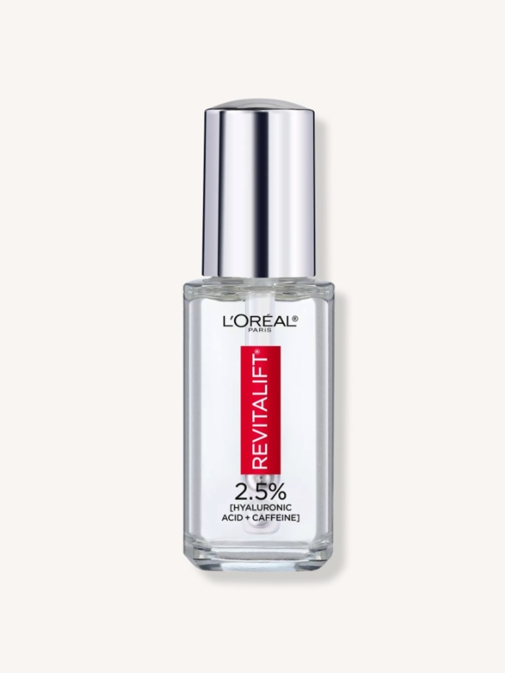 L’OREAL Revitalift 2.5% Hyaluronic Acid + Caffeine Serum